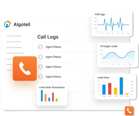 AI Telecalling CRM Dashboard